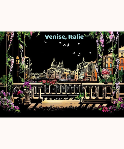 Cartes à Gratter Relaxantes - Grand format (40x21 cm)