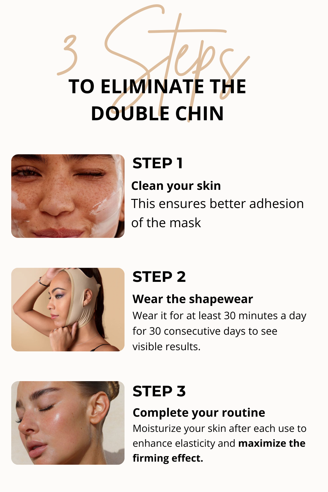 Poppy | Firming Shapewear for a Slimmed Face